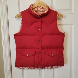 Vintage American Eagle Outfitters Red Puffer Jkt Ladies S